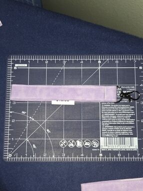 Hand Crafted Lavender Wrist Strap Keychain